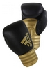 Перчатки боксерские Adidas Hybrid 200, золотые (Adi-Hyb200-BG)