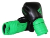 Перчатки боксерские Adidas Hybrid 300, зеленые (Adi-Hyb300-BGr)