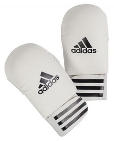 Перчатки для карате без защиты большого пальца Adidas JKA (Adi-JKA-W)