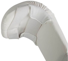 Перчатки для карате без защиты большого пальца Adidas JKA (Adi-JKA-W) - Фото №2