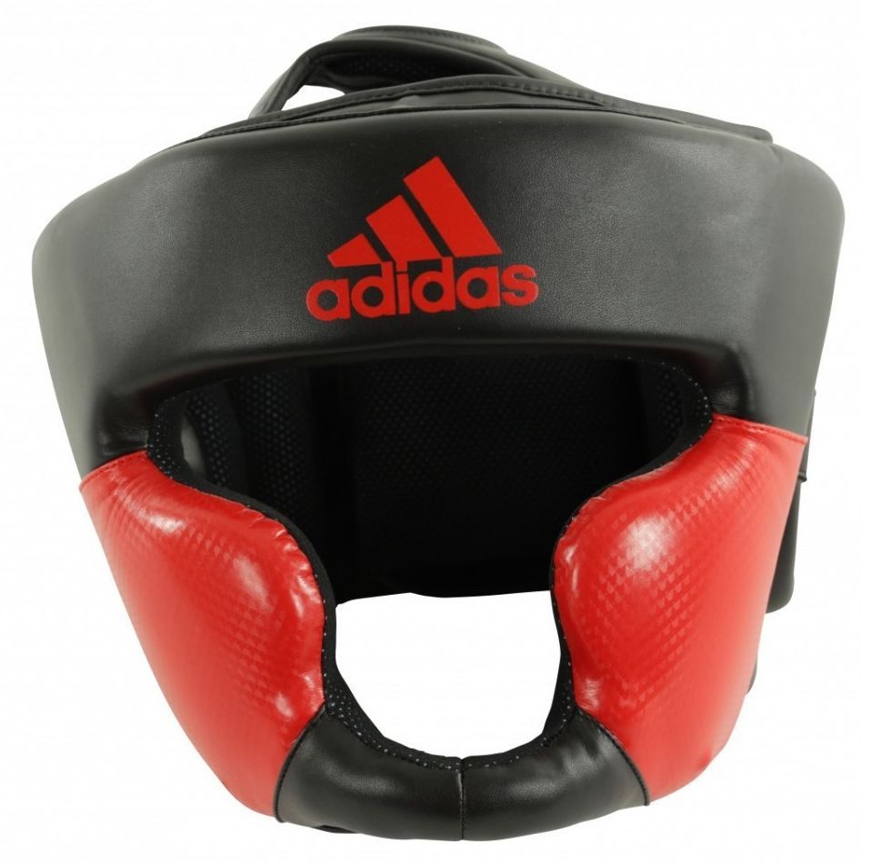 

Шлем боксерский Adidas Response Standard, черно-красный (Adi-ResSTD-BR)й