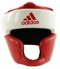 Шлем боксерский  Adidas Response, бело-красный (Adi-Res-WR)