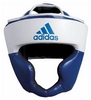 Шлем боксерский  Adidas Response, бело-синий (Adi-Res-WBL)