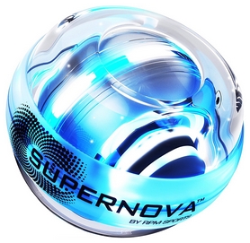 Тренажер кистевой Powerball Supernova Classic, голубой (5060109201147) - Фото №2
