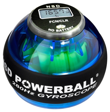 Тренажер кистьовий Powerball 280 Hz Pro Blue, синій (5060109201239)