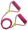 Эспандер трубчатый для фитнеса Nike Long Length Medium Resistance Band 2.0, розово-зеленый (N.ER.17.695.NS-)