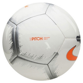 Мяч футбольный Nike Pitch Event Pack №5, белый (SC3521-100) - Фото №2