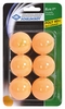 Набор мячей для настольного тенниса Donic Elite 1* 40+ - оранжевые, 6 шт (4000885085181)