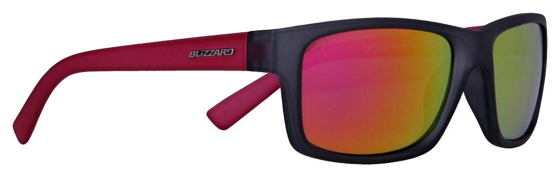 

Очки солнцезащитные Blizzard New York, красно-черные (PC602-478), Красный