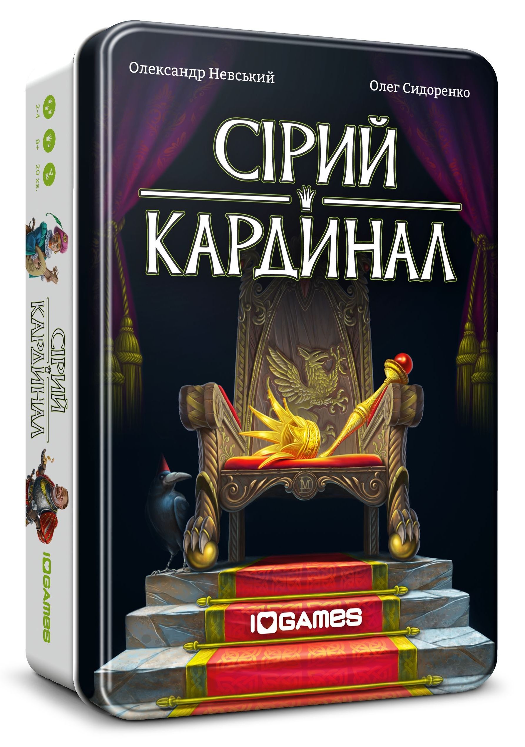 

Игра настольная Beles Igames 1602 "Серый Кардинал" (4820166180073), Разноцветный