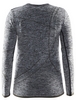 Термофутболка детская с длинным рукавом Craft Active Comfort RN LS Junior AW 17, серая (1903777-B999) - Фото №2