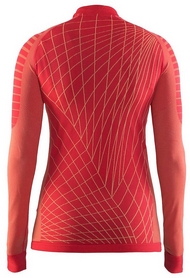 Термофутболка женская с длинным рукавом Craft Active Intensity AW 17, красная (1905333-452563) - Фото №2