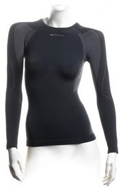 Термофутболка женская Accapi Polar Bear Long Sleeve Shirt Woman 966, черная (А745-966)
