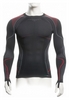 Термофутболка мужская Accapi Ergoracing Long Sleeve Shirt Man 906, черно-серая (А750-906)