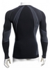 Термофутболка мужская Accapi Propulsive Long Sleeve Shirt Man 999, черная (EA707-999) - Фото №2