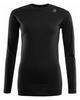 Термофутболка жіноча Aclima LightWool Shirt Crew Neck Woman, чорна (AC121101001)