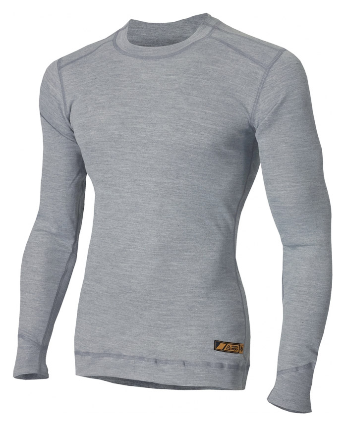 

Термофутболка огнестойкая мужская Aclima Work X-Safe Shirt Crew Neck, серая (AC401033052, Серый