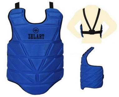 Защита груди (жилет) ZLT ZB-4222-B, синяя