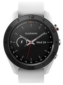 Смарт-часы Garmin Approach S60, белые (010-01702-01)