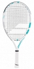 Ракетка теннисная детская Babolat Drive Junior 23 140216/153 - белая, №0 (3324921639536)