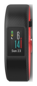 Смарт-часы Garmin Vivosport Fuchsia - черно-красные, S/M (010-01789-21) - Фото №3