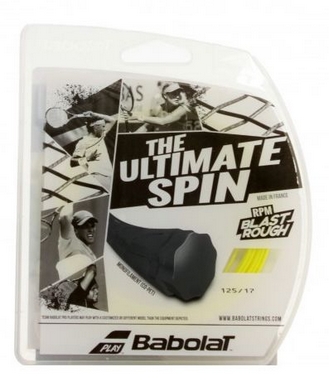 Струны теннисные Babolat RPM Blast Rough 2018 - желтые, 125 см / 12 м (241136/113)