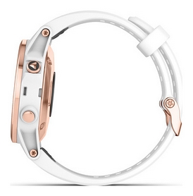 Смарт-часы Garmin Fenix 5S Plus Sapphire, белые (010-01987-07) - Фото №6