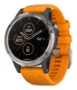 Смарт-часы Garmin Fenix 5 Plus, серо-оранжевые (010-01988-05)
