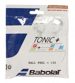 Струны теннисные Babolat Tonic + Ball Feel BT7 Natural 2018, 135 см / 12 м (201026/128)