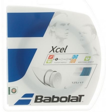 Струны теннисные Babolat Xcel Natural 2018 - бежевые, 130 см / 12 м (241110/136)