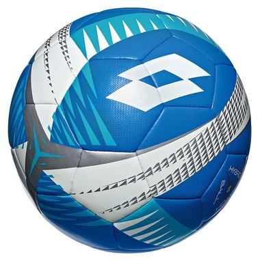Мяч футбольный Lotto Ball Fb 300 5 T3681/T3699 SS-18 - голубой, №5 (8059136777753)