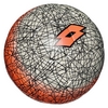 Мяч футбольный Lotto Ball FB500 LZG 5 S4087 FW-17 - серо-оранжевый, №5 (8059136202576)