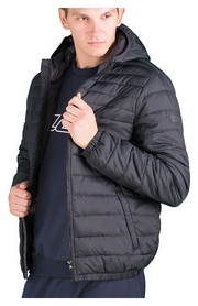 Куртка мужская Lotto Jonah IV Bomber Hd Pad T5491 FW-18, черная (T5491) - Фото №4