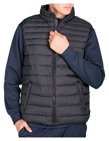 Жилет мужской Lotto Jonah IV Gilet Pad T5485 FW-18, черный (T5485) - Фото №4