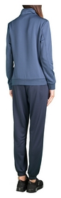 Костюм спортивный женский Lotto Meryl Vi Suit Rib Pl W T3316 SS-18, синий  (T3316) - Фото №5