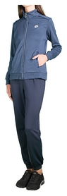 Костюм спортивный женский Lotto Meryl Vi Suit Rib Pl W T3316 SS-18, синий  (T3316) - Фото №6