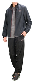 Костюм спортивный Lotto Devin V Suit Cuff Db S8727 FW-17, серый (S8727) - Фото №2