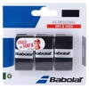 Намотка для теннисной ракетки Babolat VS Original X3 653040/105 - черная, 3 шт (3324921393841)