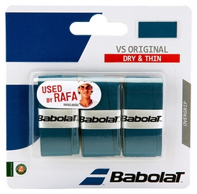 Намотка для теннисной ракетки Babolat VS Original X3 653040/136 - синяя, 3 шт (3324921393872)