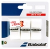Намотка для теннисной ракетки Babolat VS Original X3 653040/101 - белая, 3 шт (3324921393834)