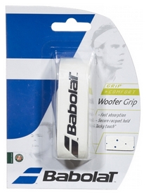 Намотка для теннисной ракетки (грип) Babolat Woofer Grip 670028/153, бело-синяя (3324921083070)