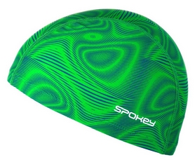 Шапочка для плавання Spokey Trace, зелена (MC922544)