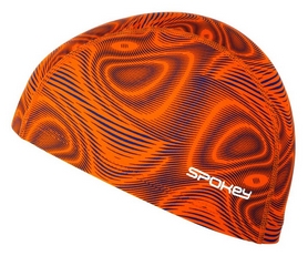 Шапочка для плавания Spokey Trace, оранжевая (MC922545)