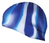 Шапочка для плавания Spokey Abstract Cup 85364, синяя (MC85364)