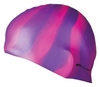 Шапочка для плавания Spokey Abstract Cup 85365, фиолетовая (MC85365)