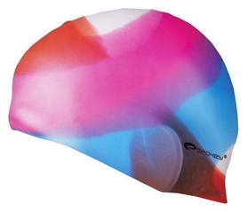 Шапочка для плавання Spokey Abstract Cup 85368, рожева (MC85368)