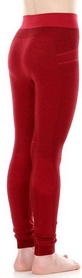 Термокальсоны детские Brubeck Active Wool, красные (LE12130-burgundy) - Фото №2