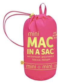 Куртка мембранная детская Mac in a Sac Neon Kids, розовая (YY NEOPIN) - Фото №2