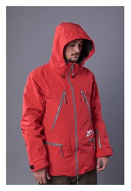 Куртка для сноубординга 2day Freeride 3in1 Jacket, красная (10023) - Фото №3