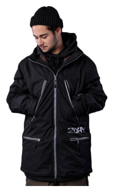 

Куртка для сноубординга 2day Freeride 3in1 Jacket, черная (10021, Черный